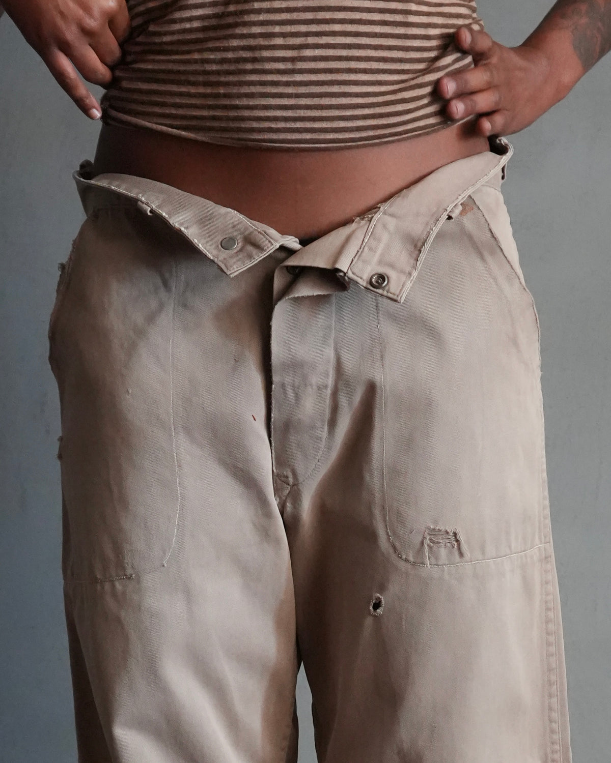 40s Donut Button Chinos