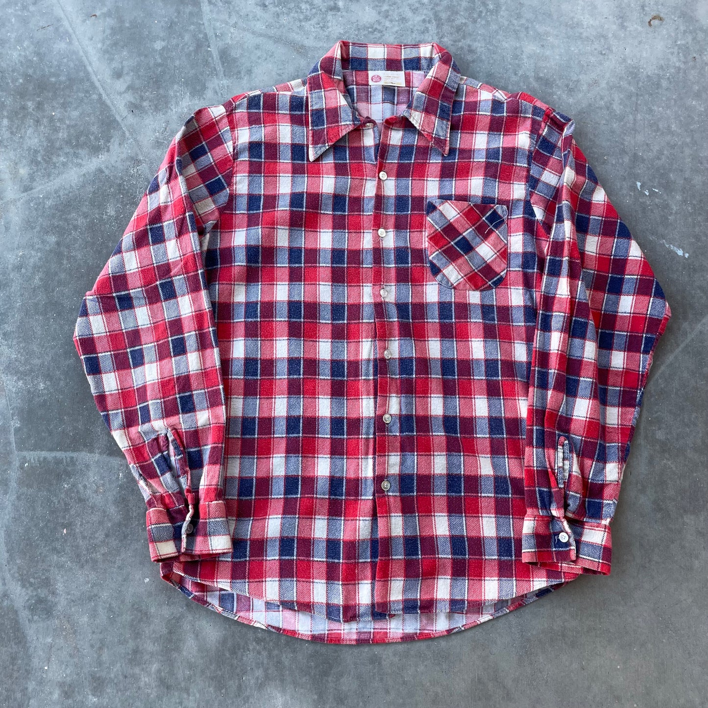 Kings Road Red Plaid Flannel