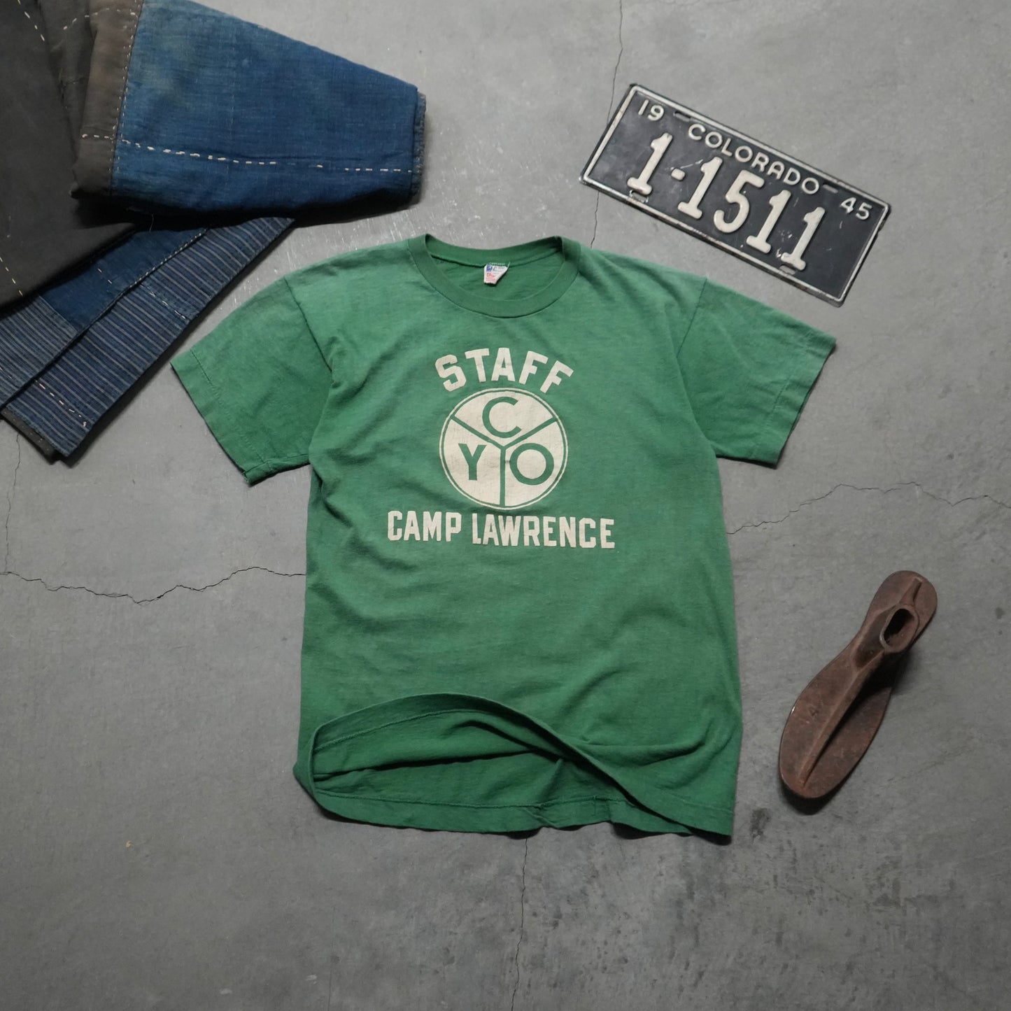 50s champion camp lawrence tee