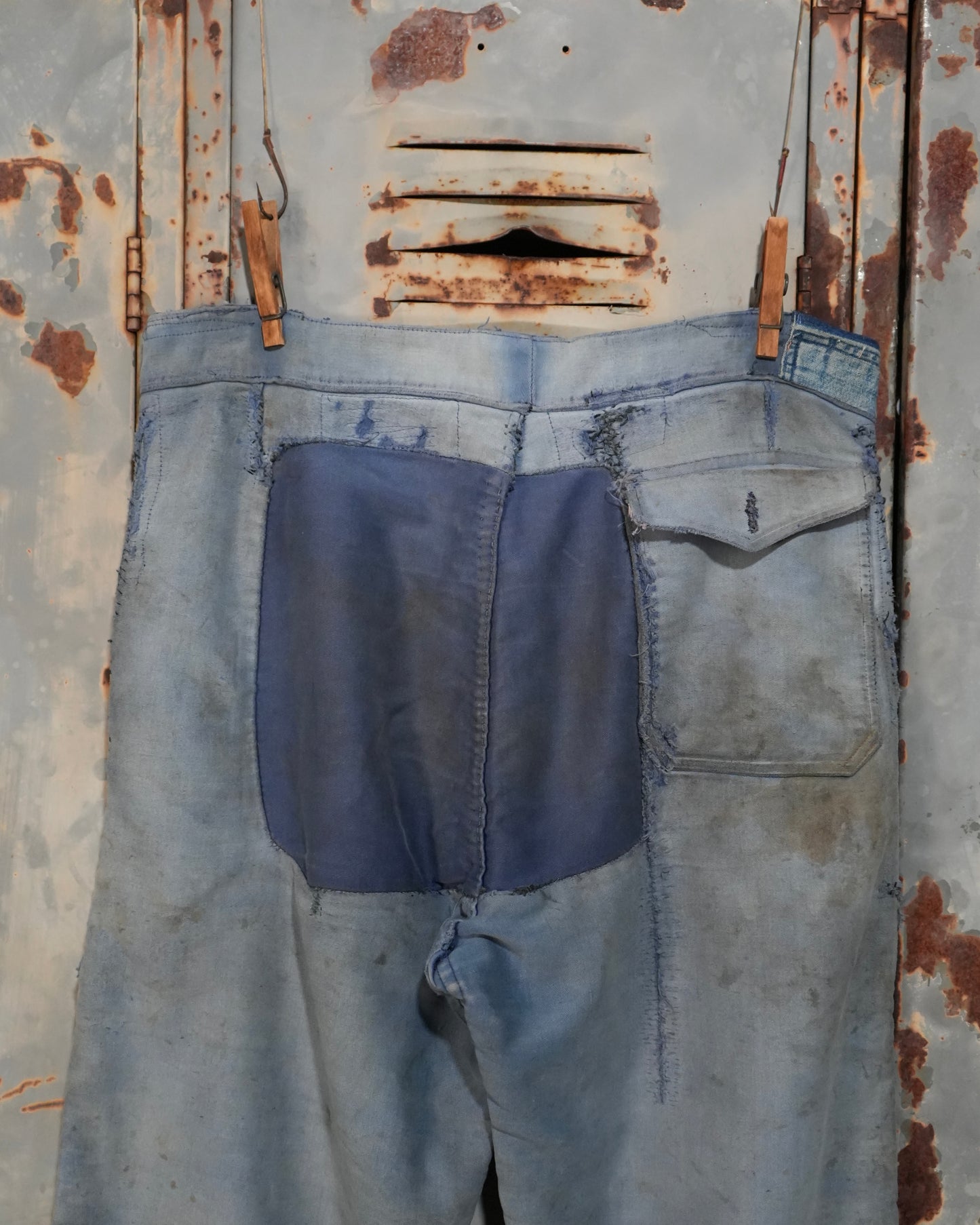 40s French Moleskin Work Pants