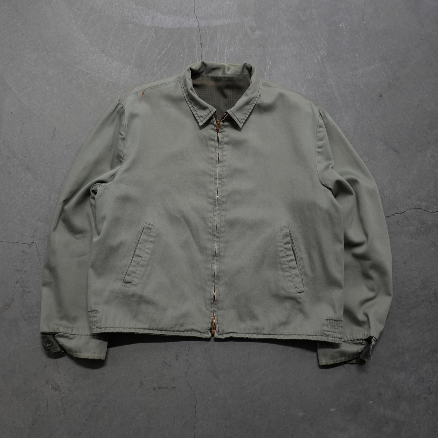 50s plaid reversible ricky jacket