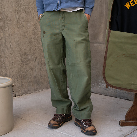 60s military pants