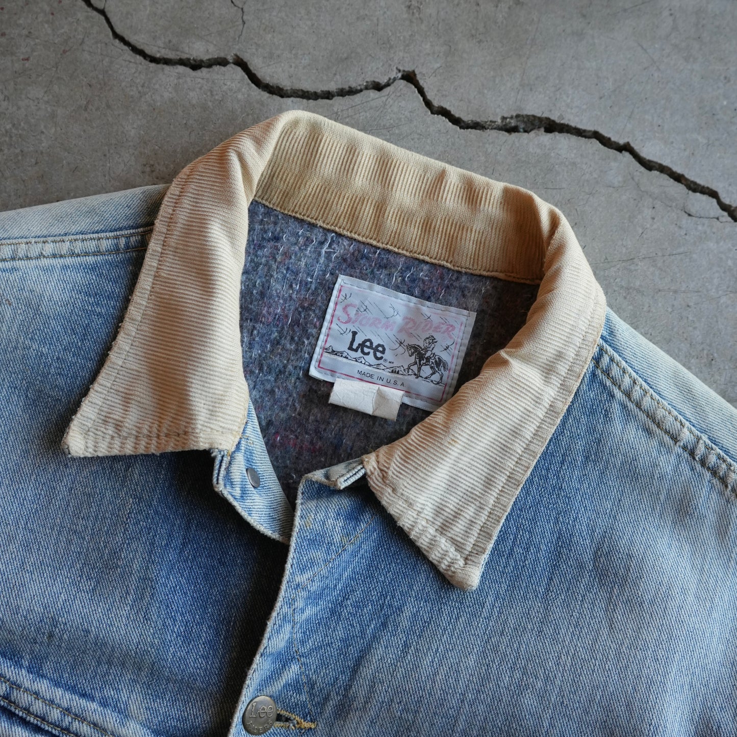 70s Lee storm rider denim jacket