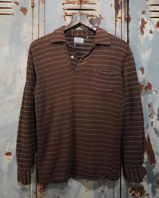 60s Striped Cotton Polo