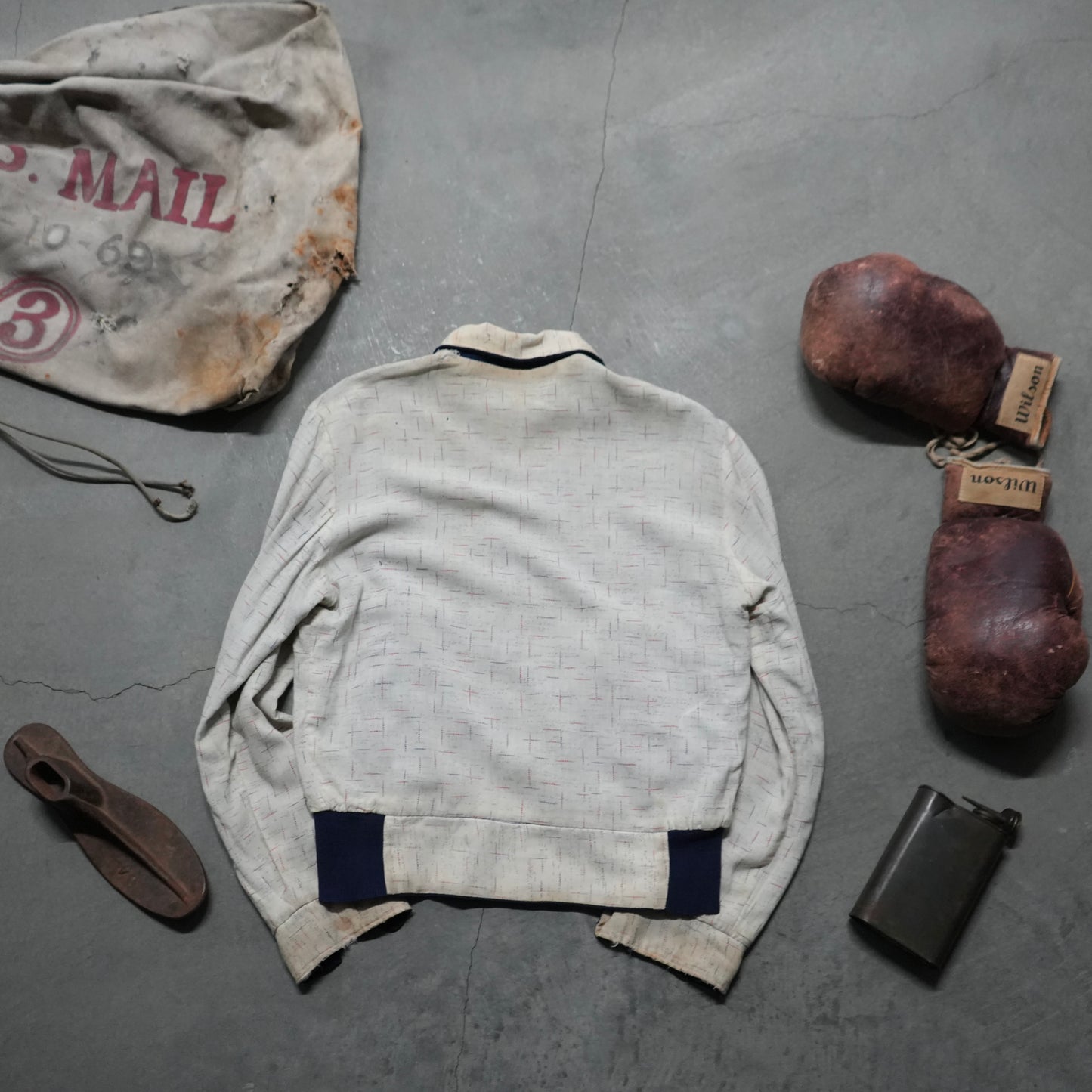 50s rayon reversible ricky jacket