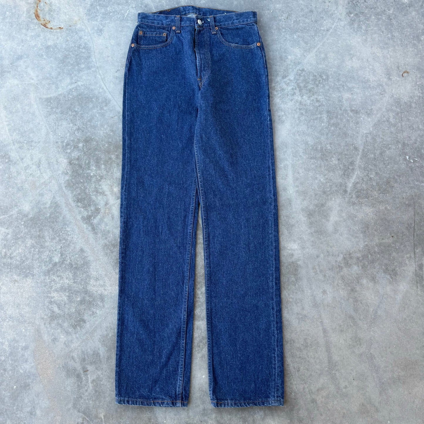 80s levi’s dark wash 501