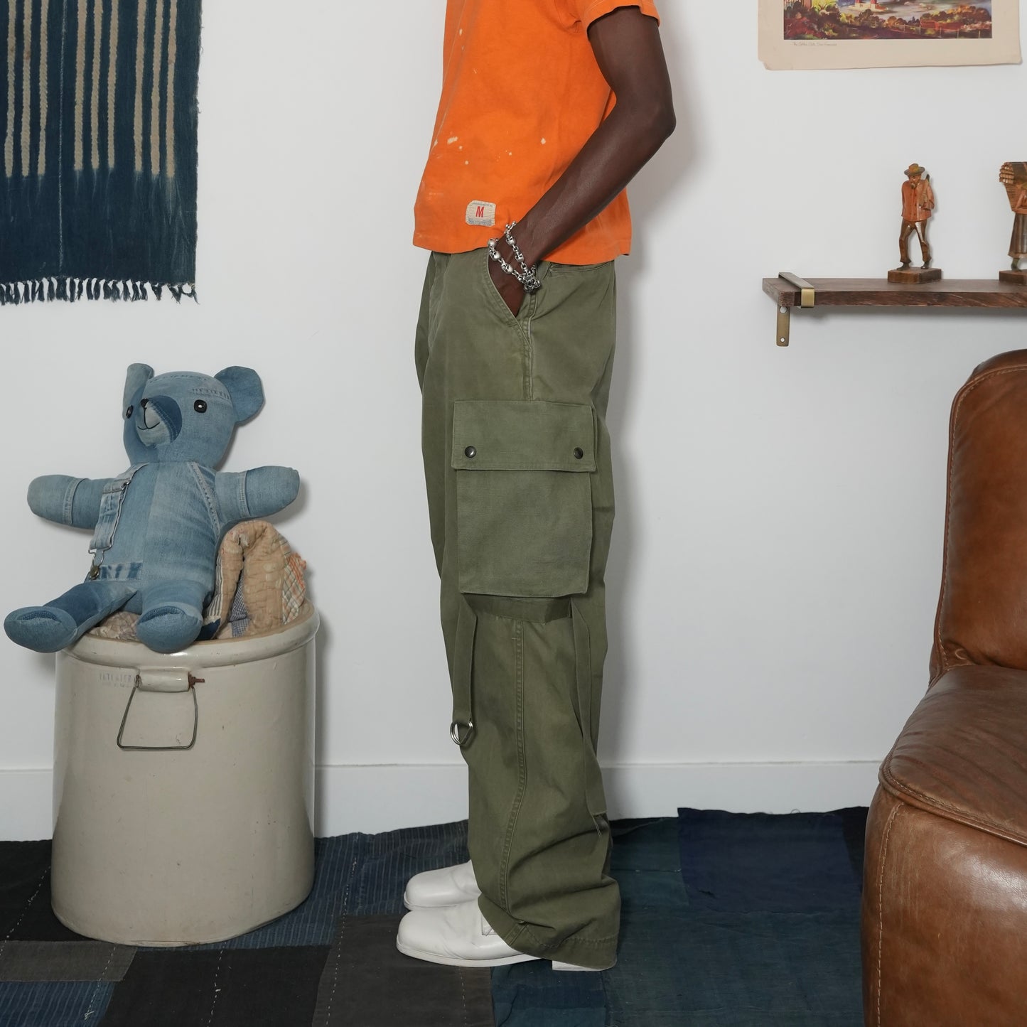 50s modified military pants