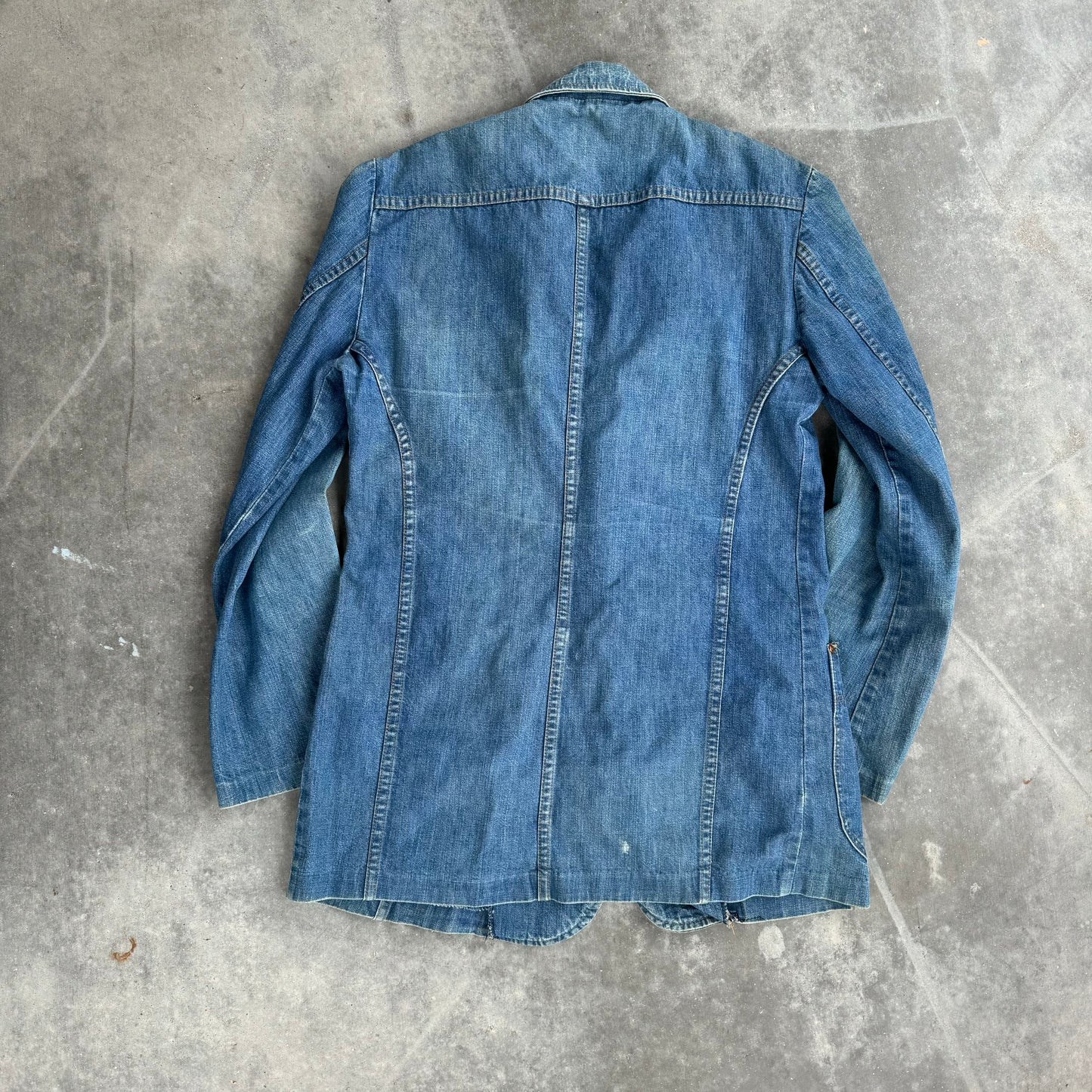 70s dickies denim suitcoat