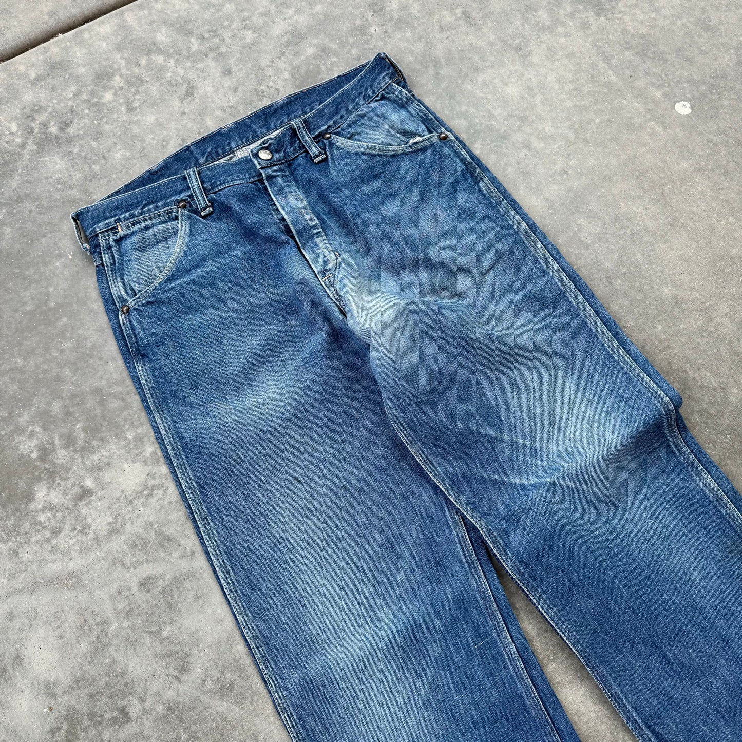 60s union made jeans