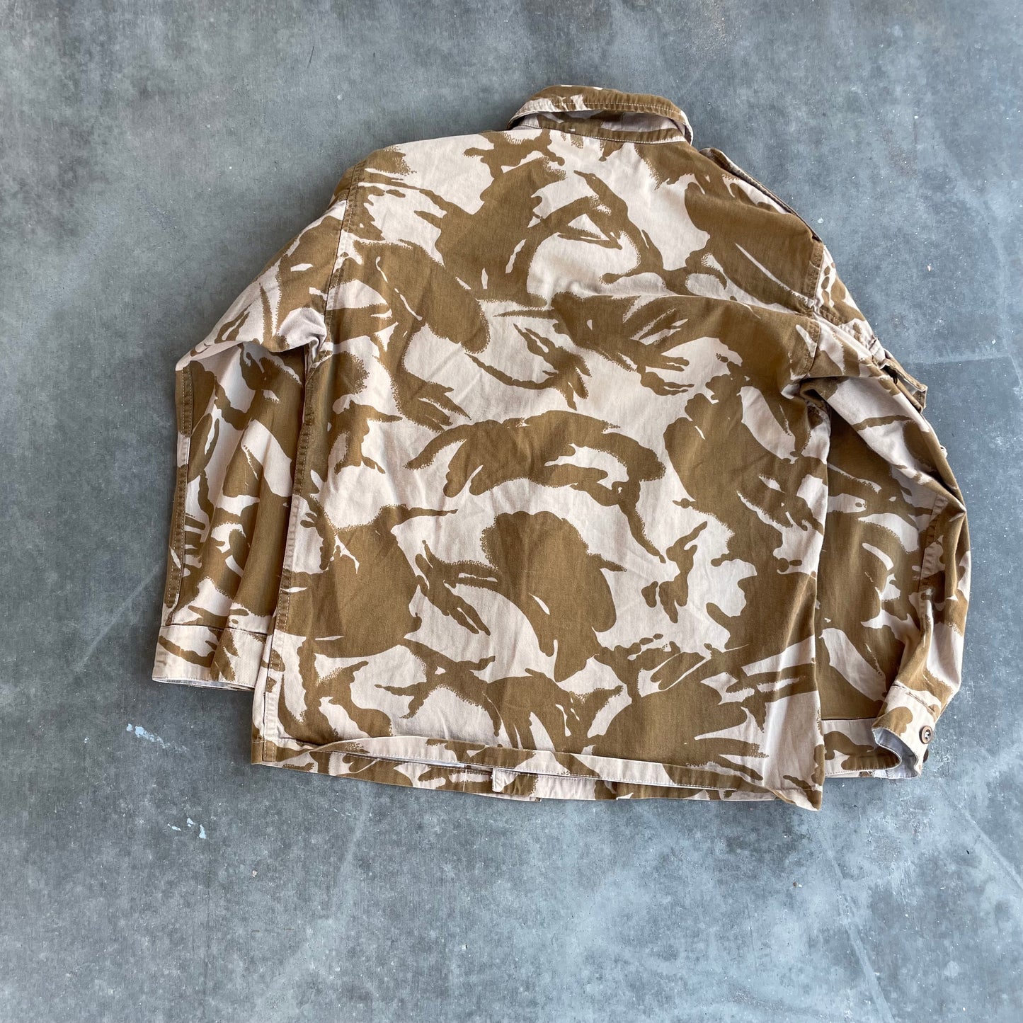 British Army Desert Camouflage Combat Jacket