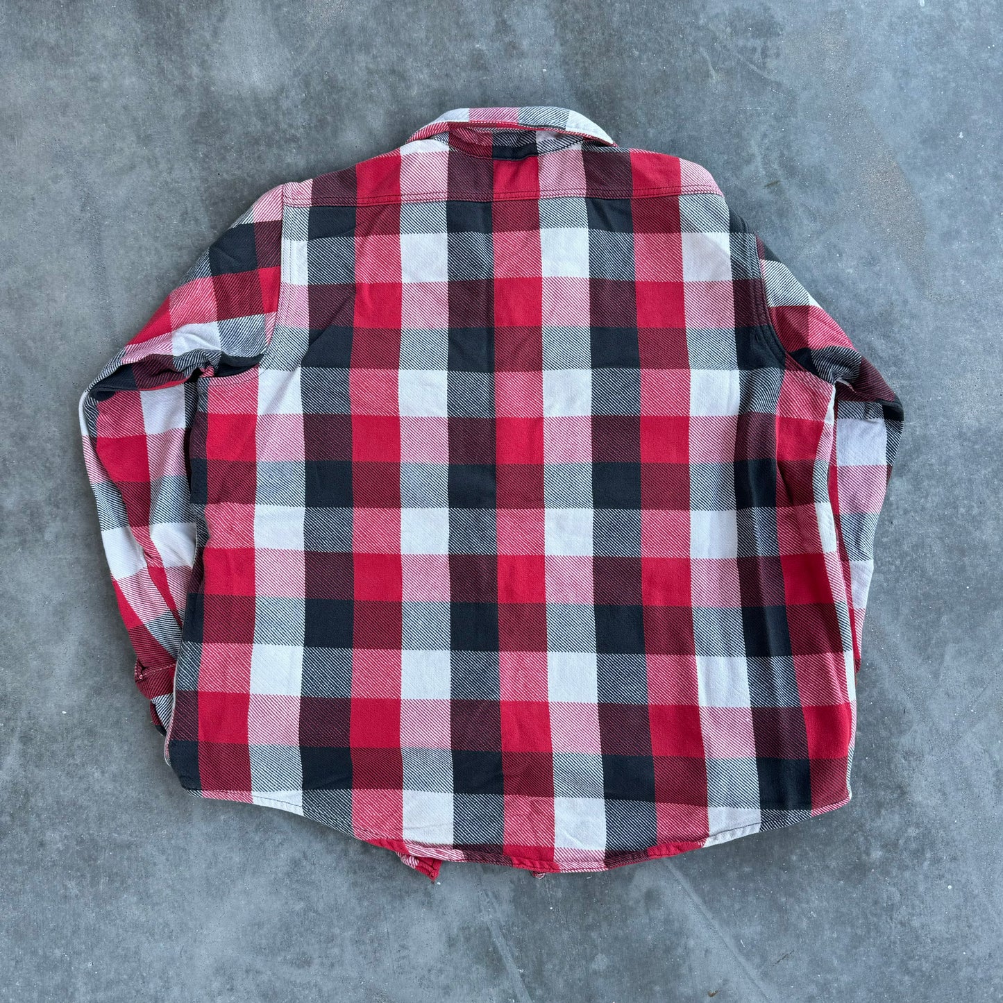 Frostproof Red Plaid Cotton Flannel