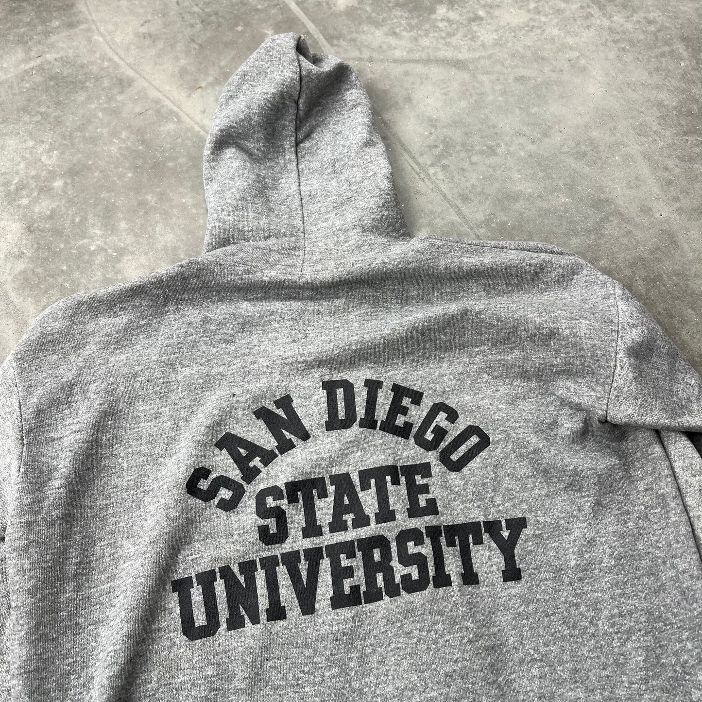 80s sdsu zip up