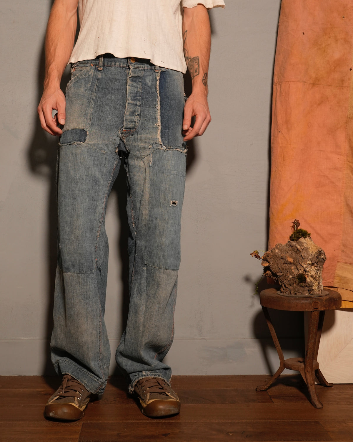 40s Buckleback Carpenter Jeans