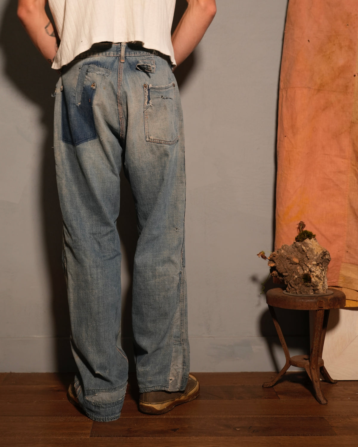 40s Buckleback Carpenter Jeans