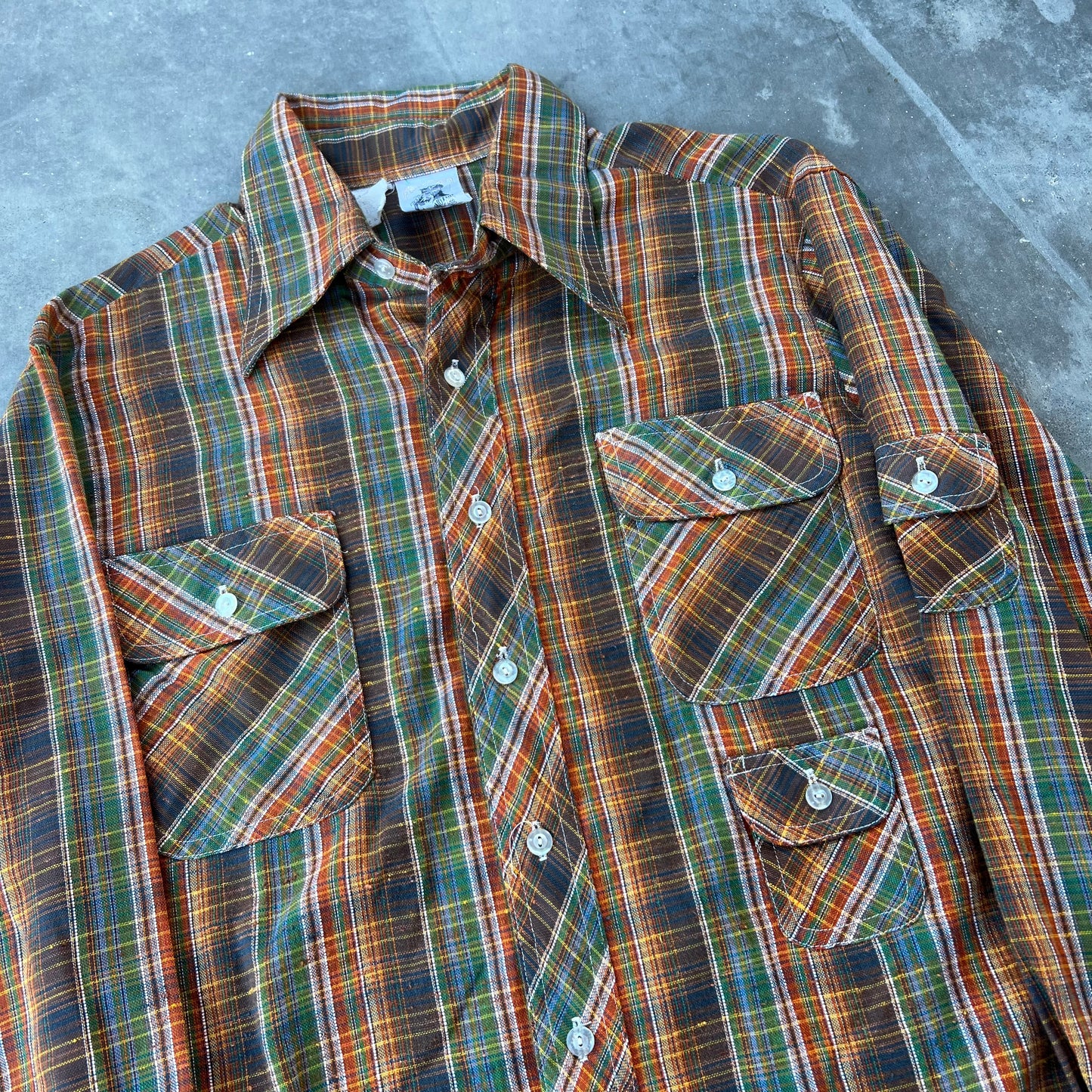 70s kennington button up