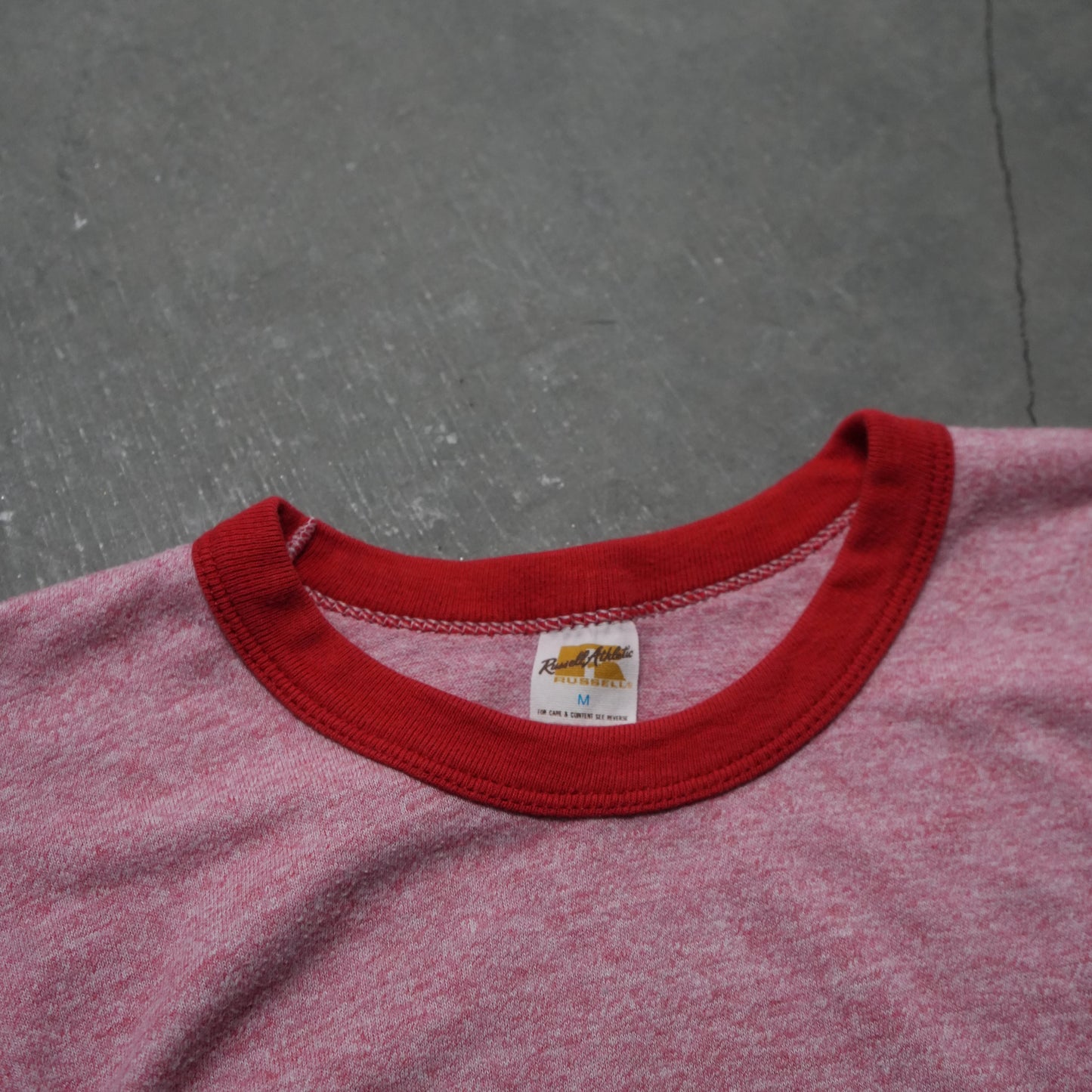 70s russell u ball tee