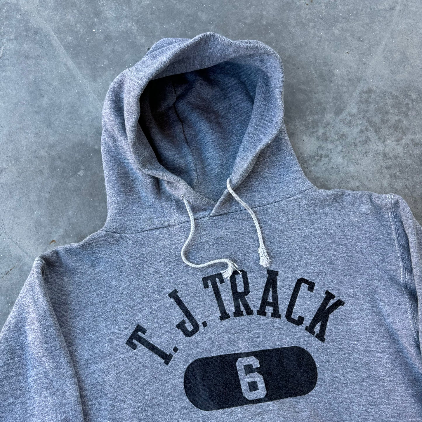 70s russell track hoodie