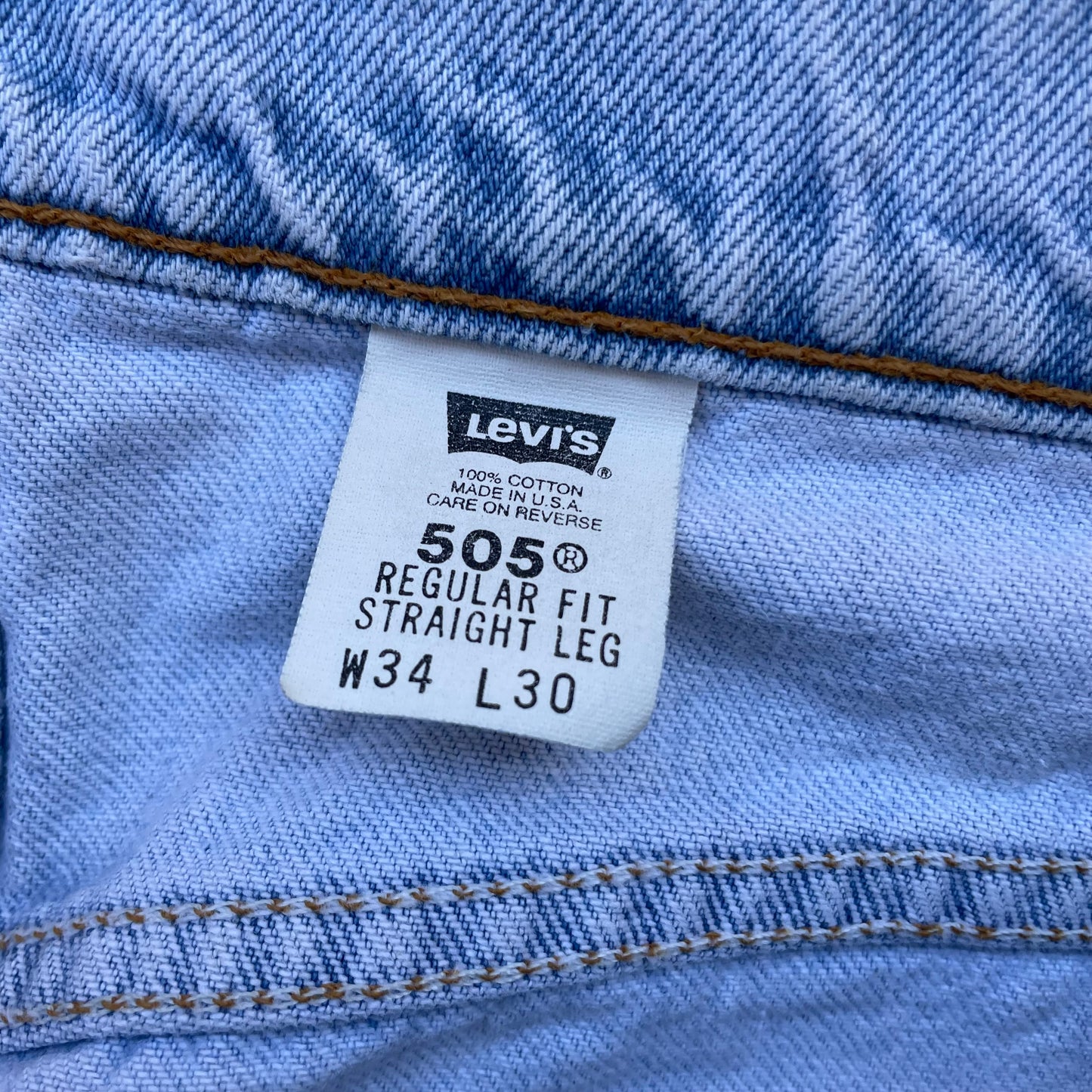 Levi’s 505 Made in USA Jeans