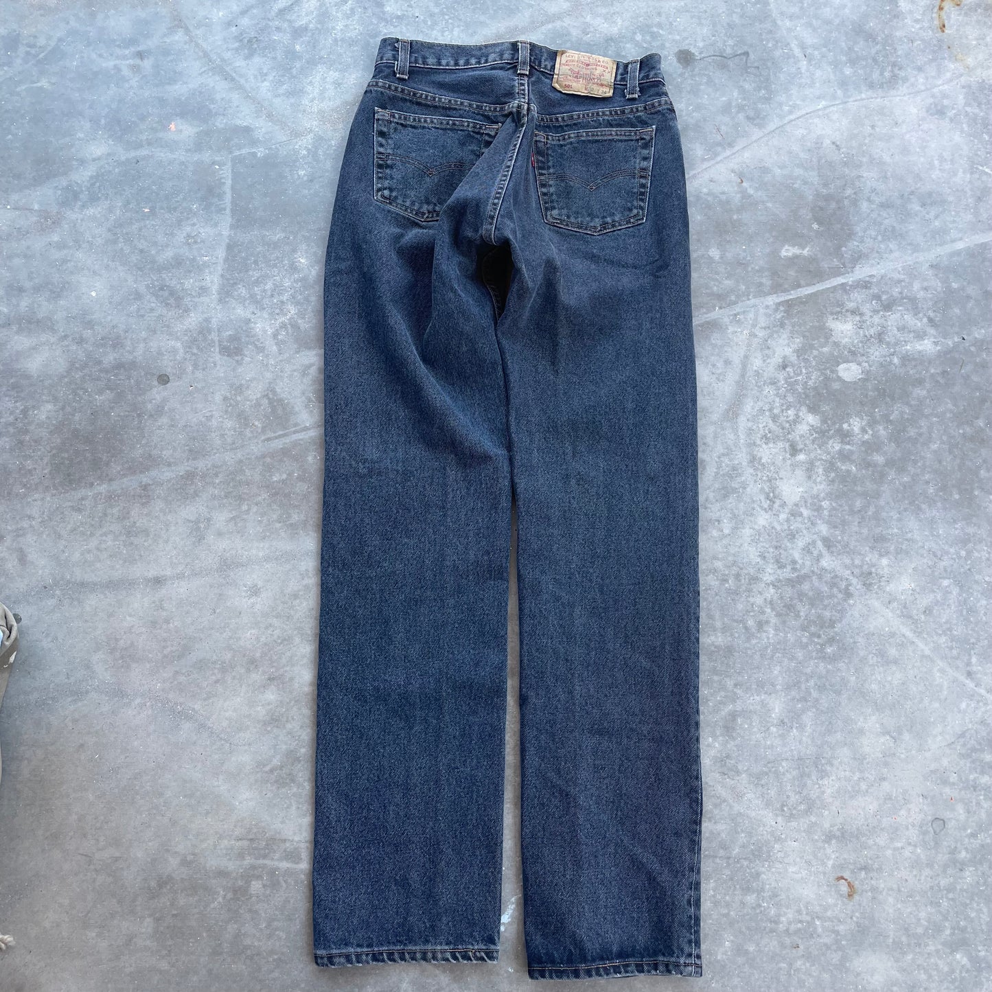 Levi’s 501 Deep Indigo Denim Jeans Made in USA