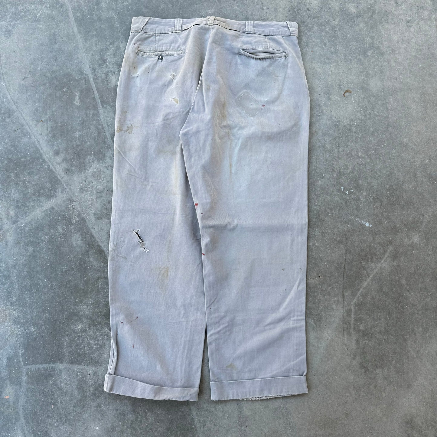 50s pained chinos