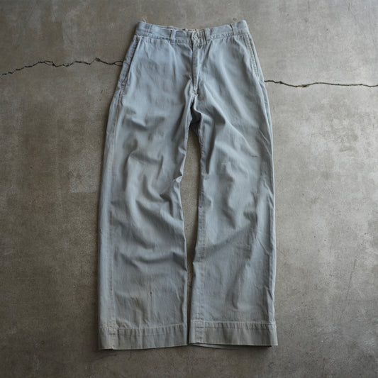 50s faded light blue chinos