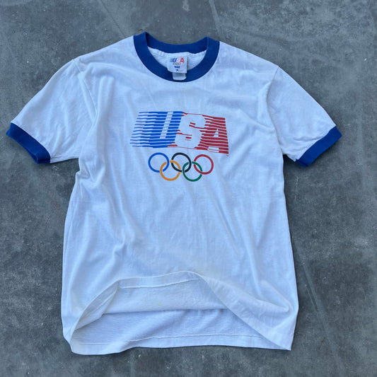 80s levi’s olympic tee