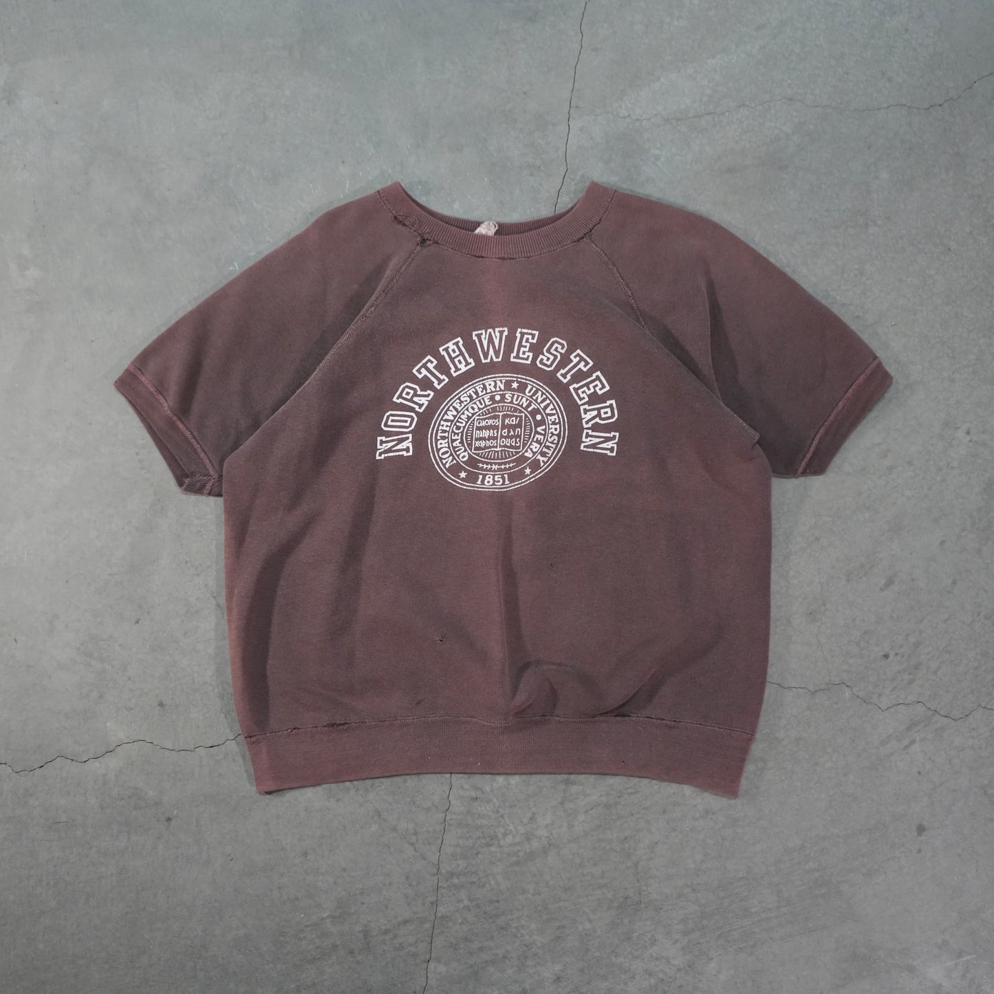 60s faded brown sweat