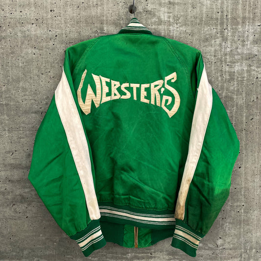 40’s Satin Bomber Jacket