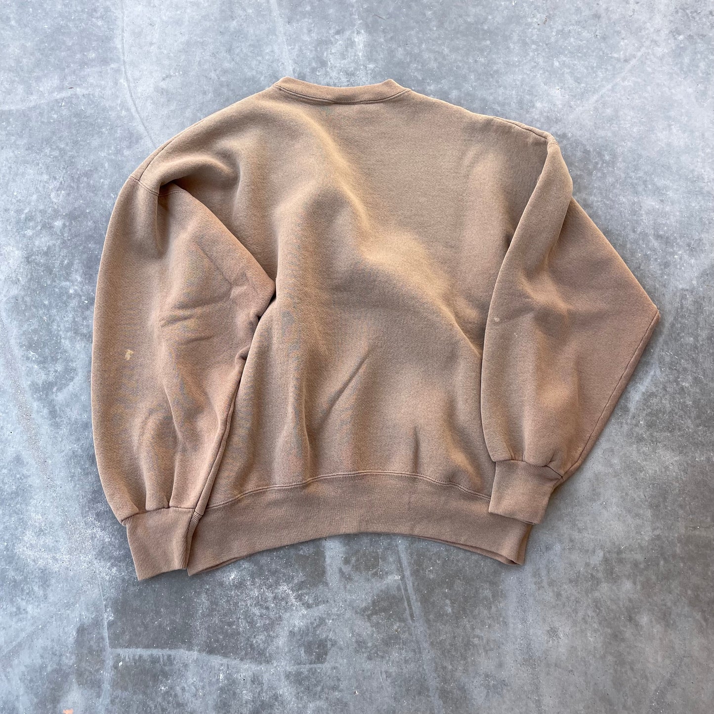 90’s Neutral Brown Blank Sweatshirt