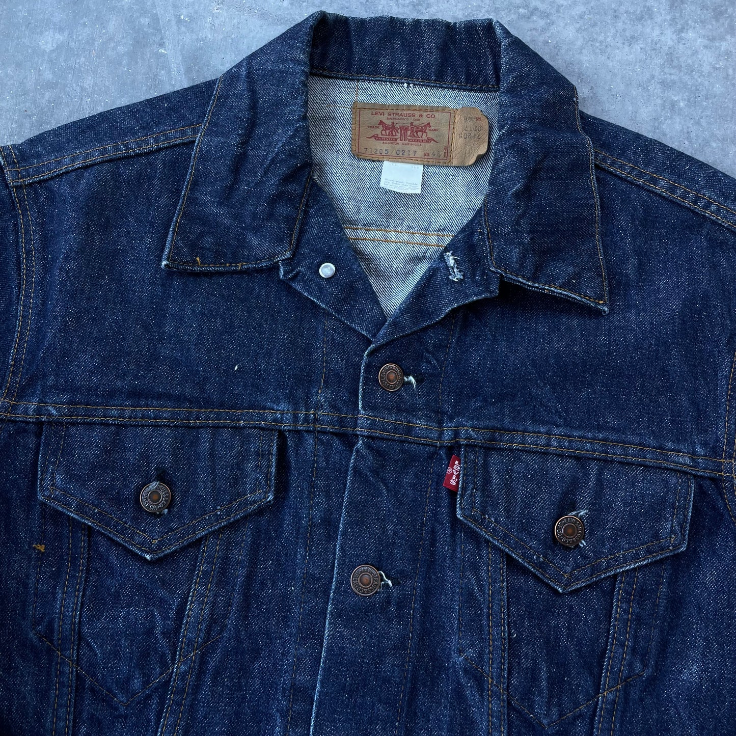 Levi’s 71205 Type III Denim Trucker Jacket