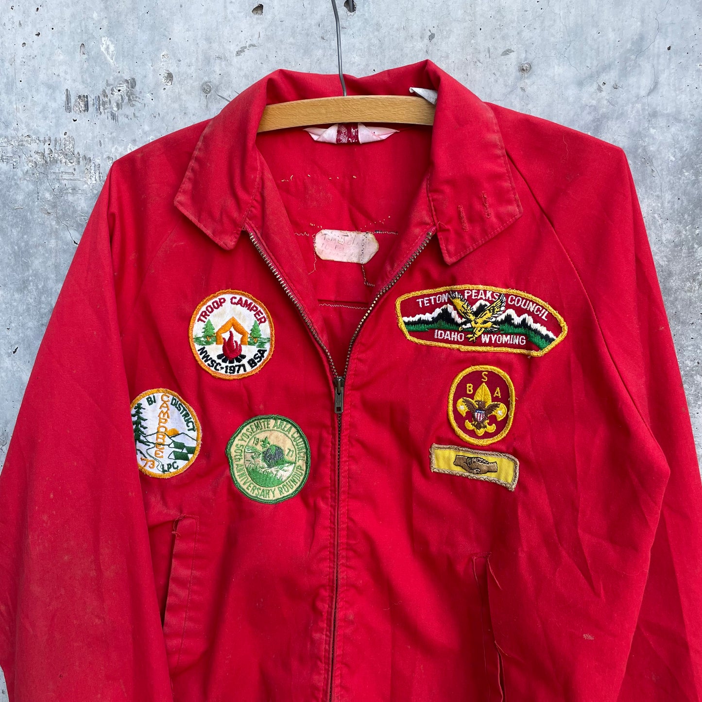 70’s Boy Scouts Patchwork Jacket