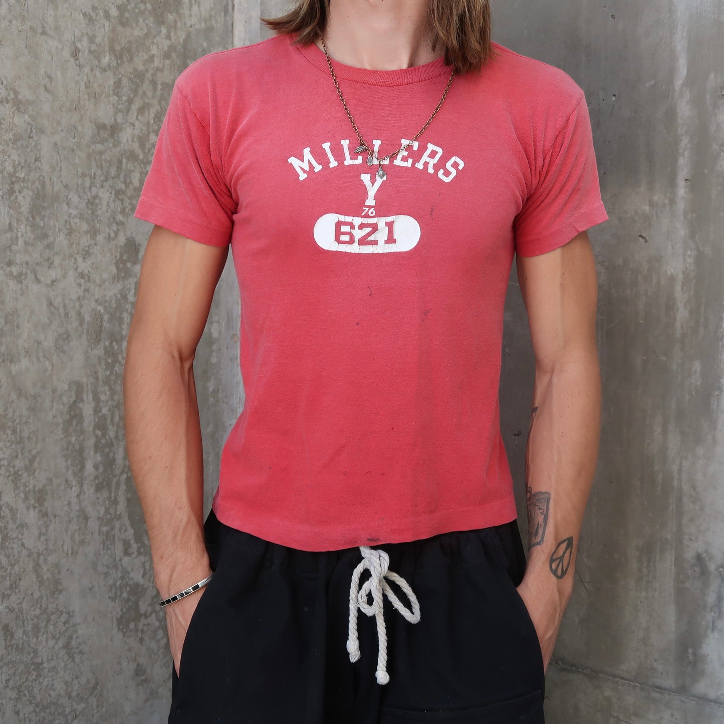 70s champion millers tee