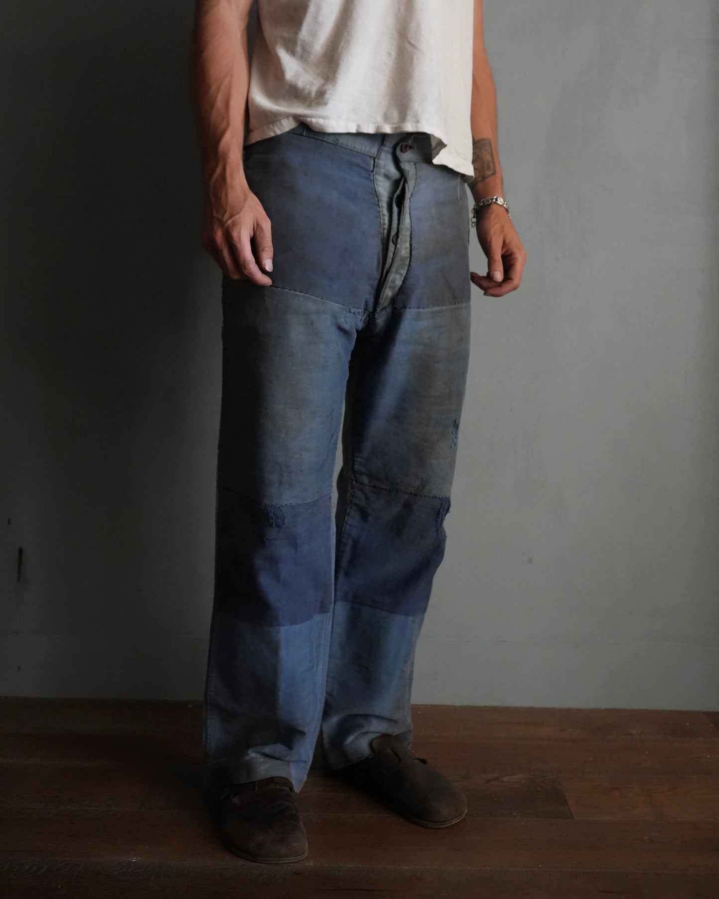 40s French Moleskin Work Pants