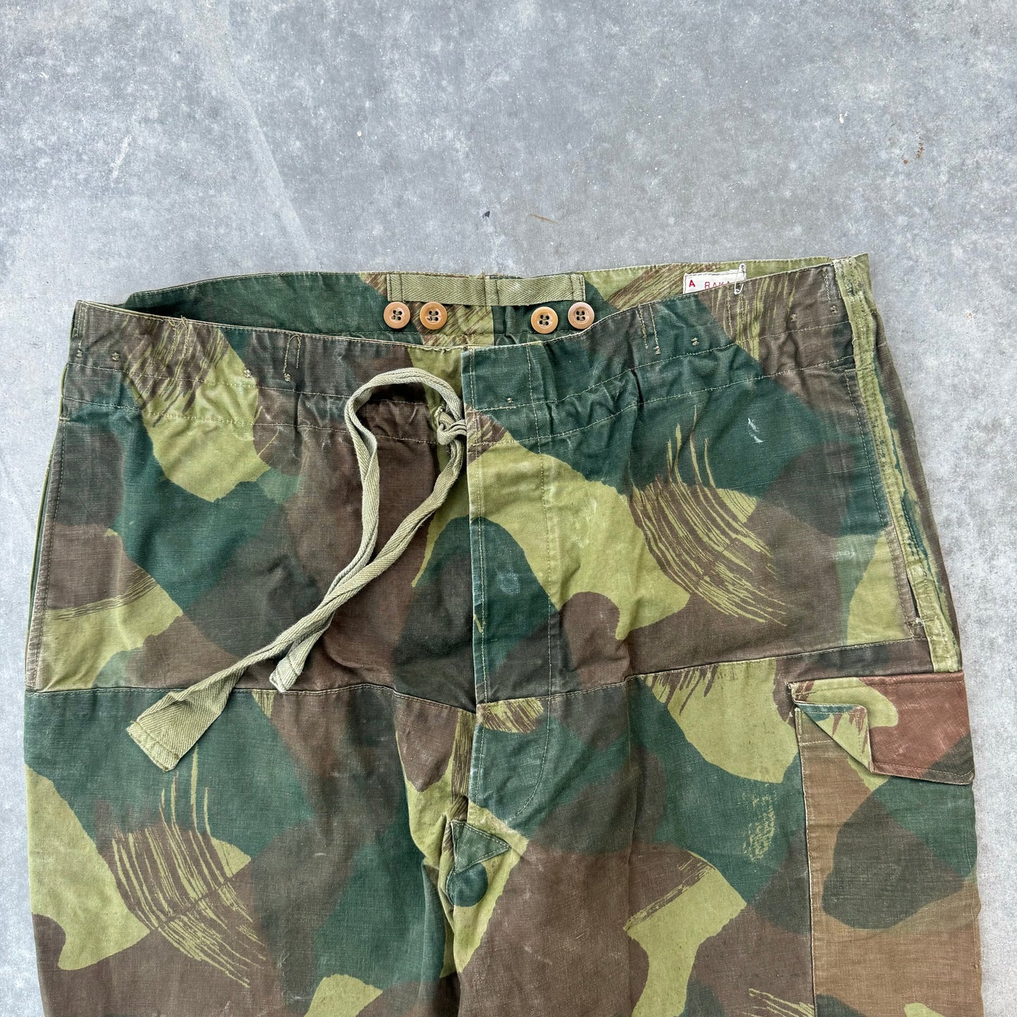 50s drawstring military pants