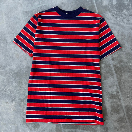 70s campus striped tee