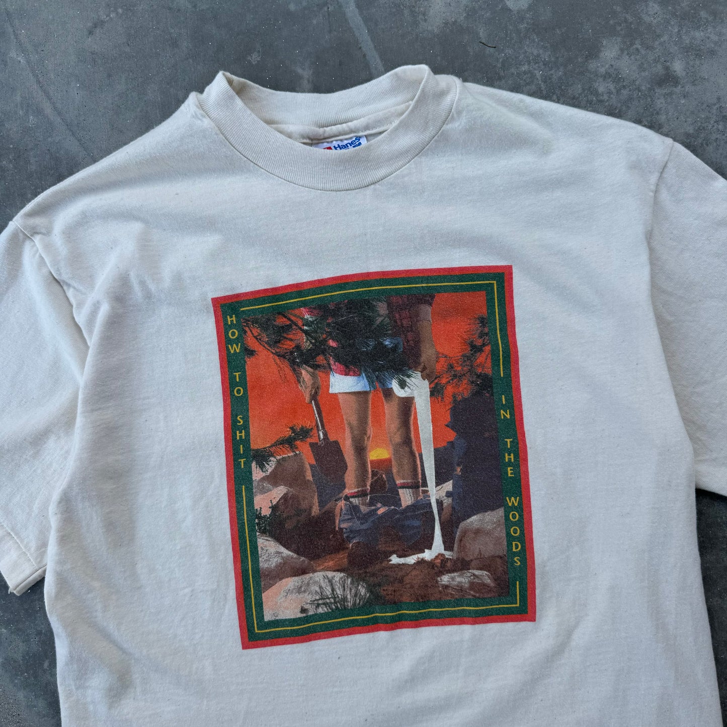 80s camping tee