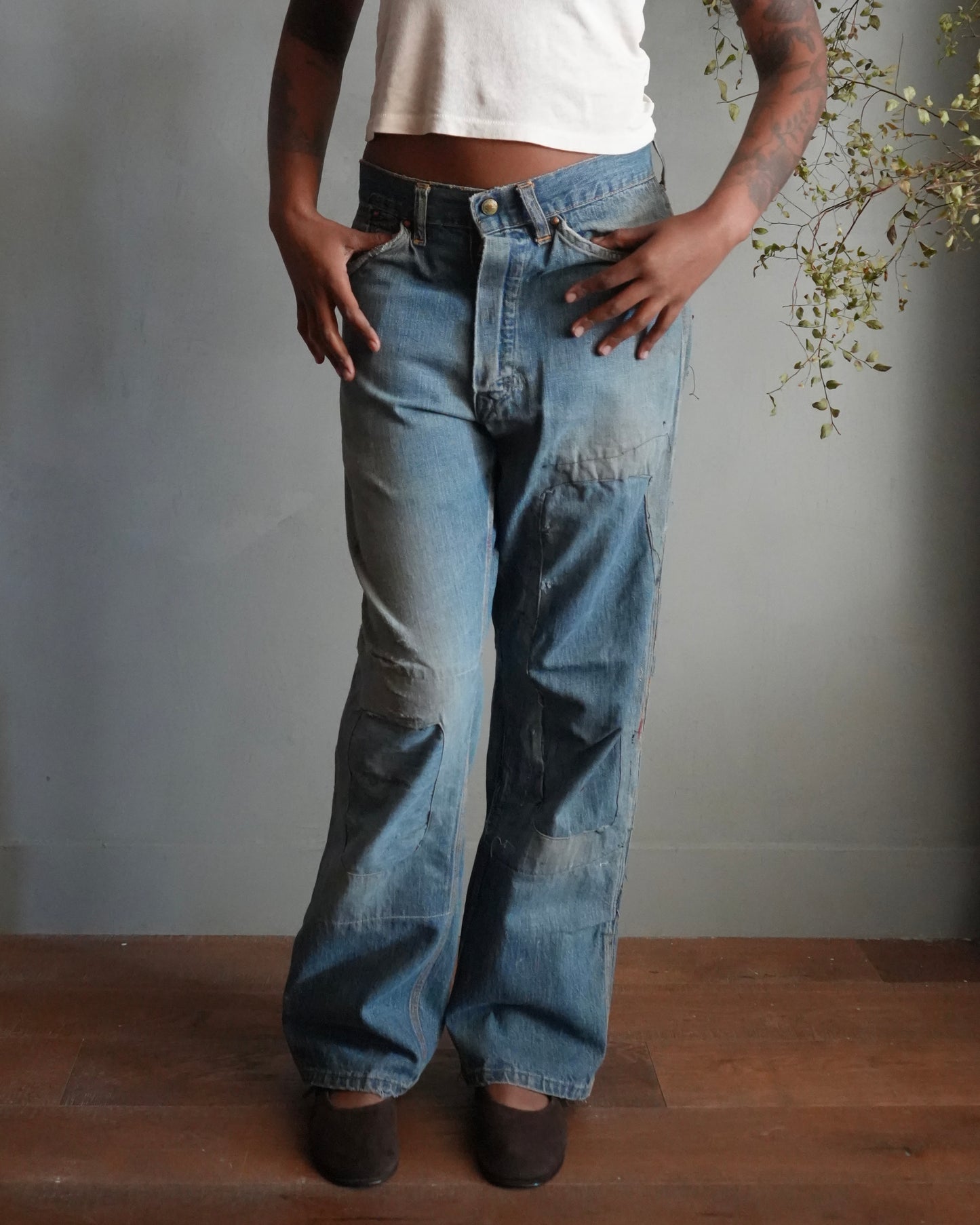 50s Oshkosh Farm Repaired Jeans
