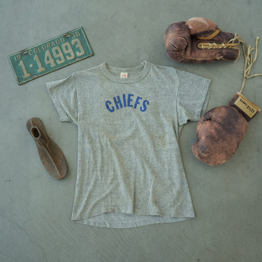 60s hanes chiefs tee