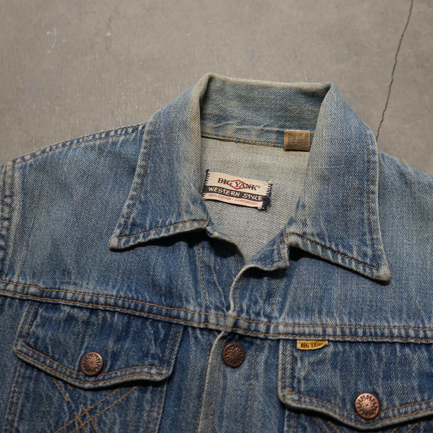 60s big yank trucker jacket