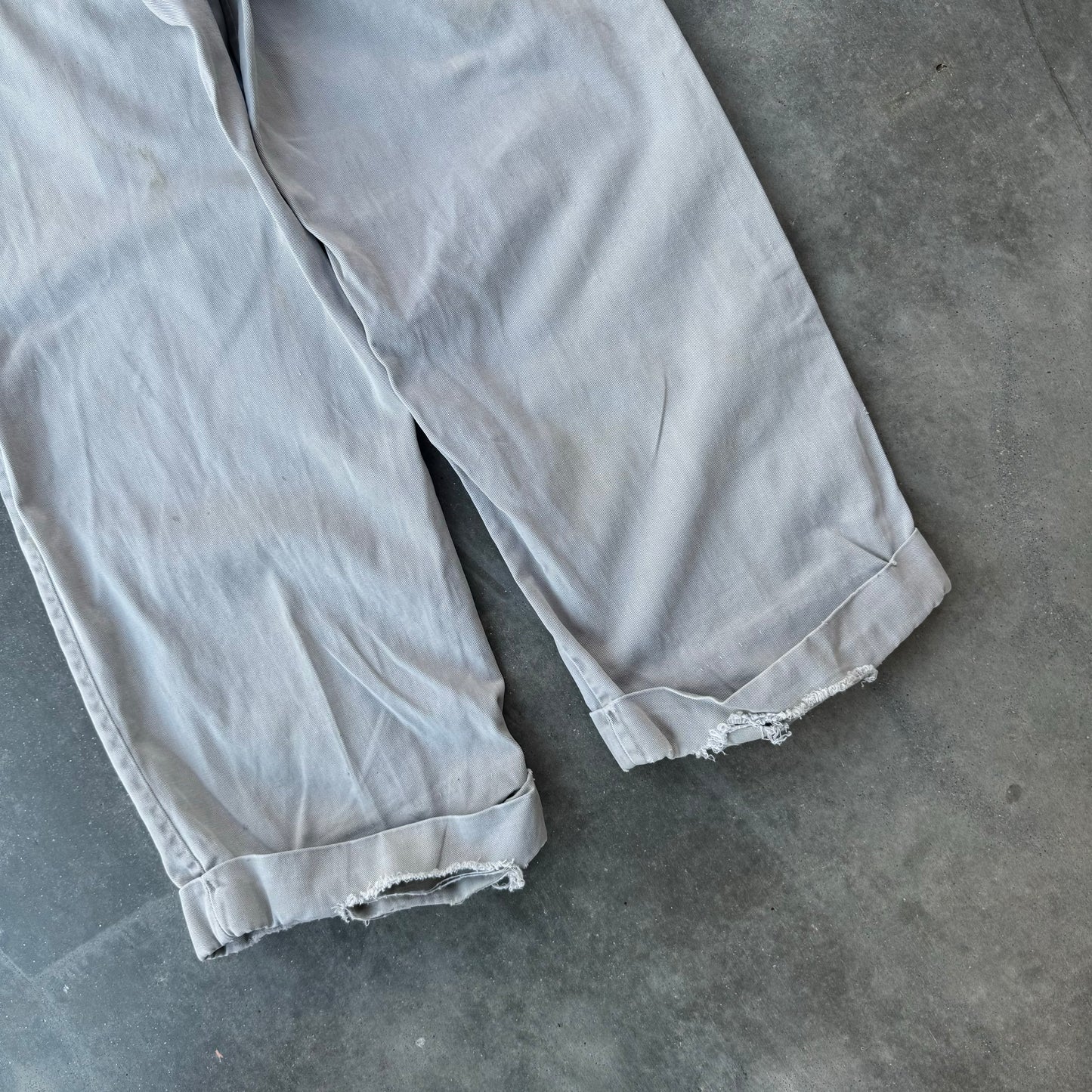 50s grey chinos