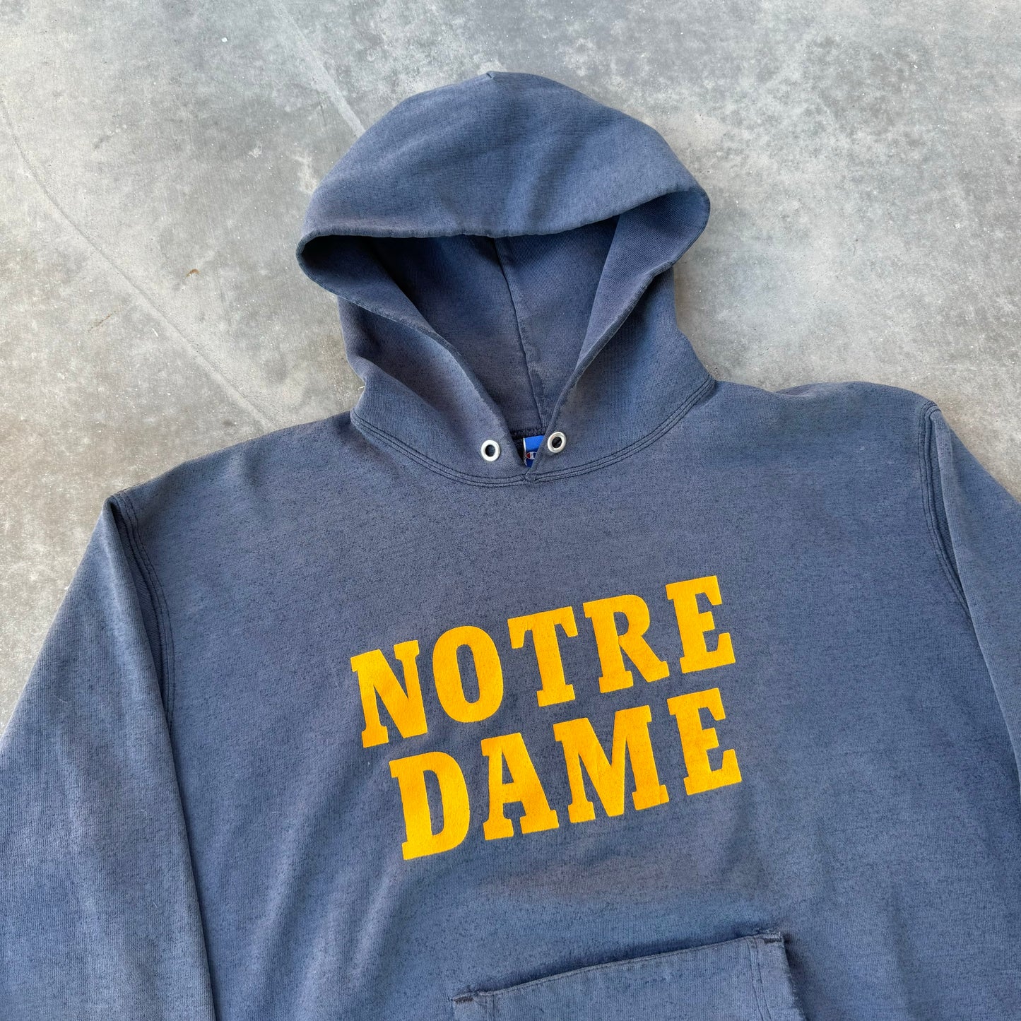 80s champion notre dame hoodie