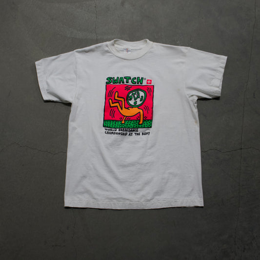80s keith haring swatch tee