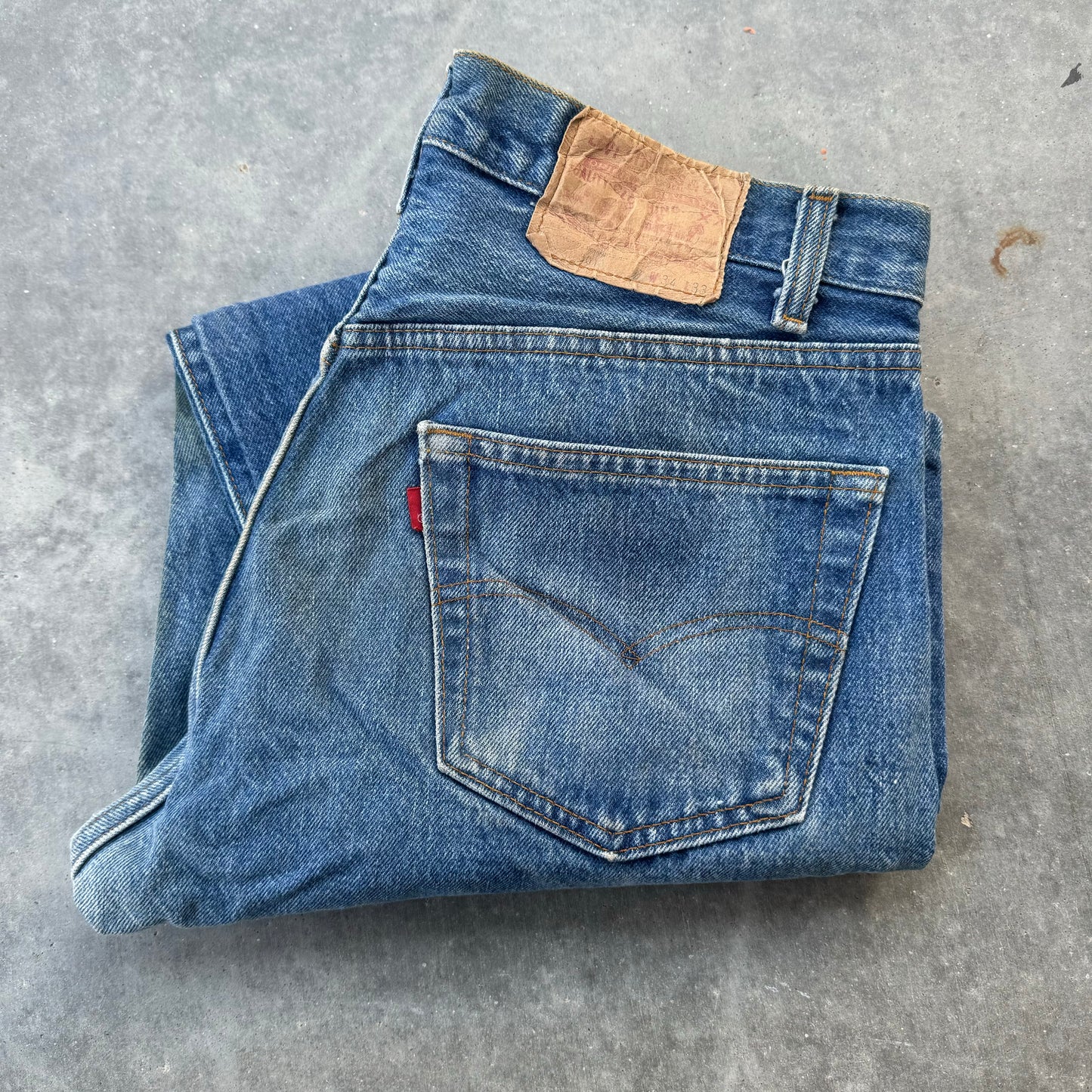 80’s Levi’s 501 Button Fly Denim Jeans