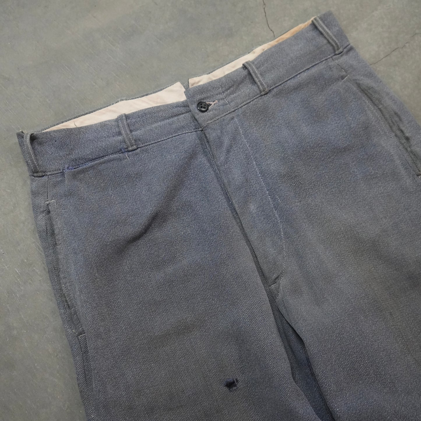 40s cotton whipcord pants