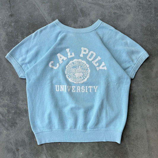 60w cal poly short sleeve sweat