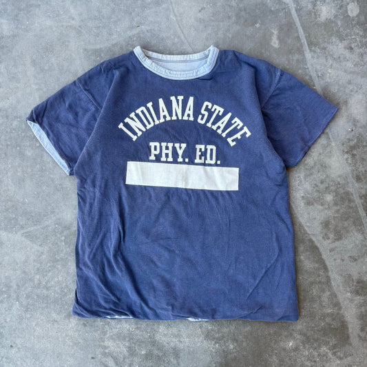 60s indiana state reversible tee