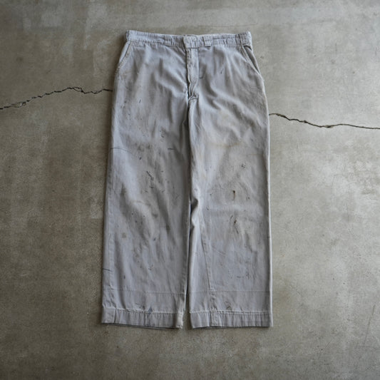 50s painted grey chinos