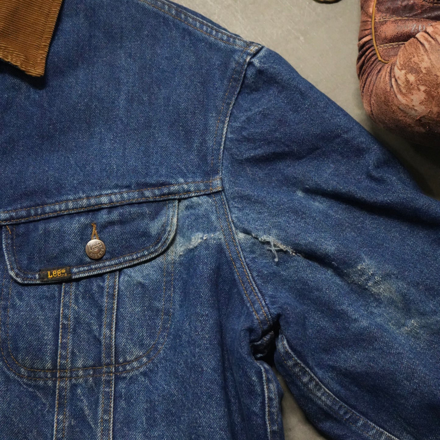 80s lee storm rider jacket