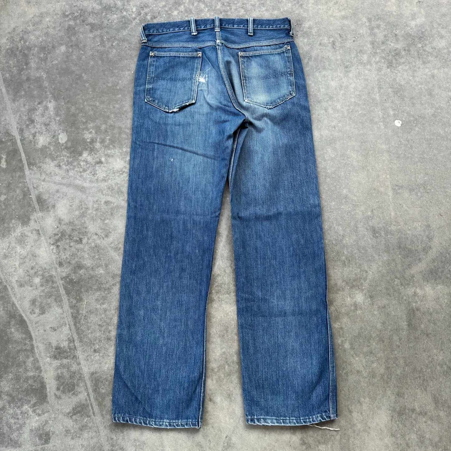 60s union made jeans