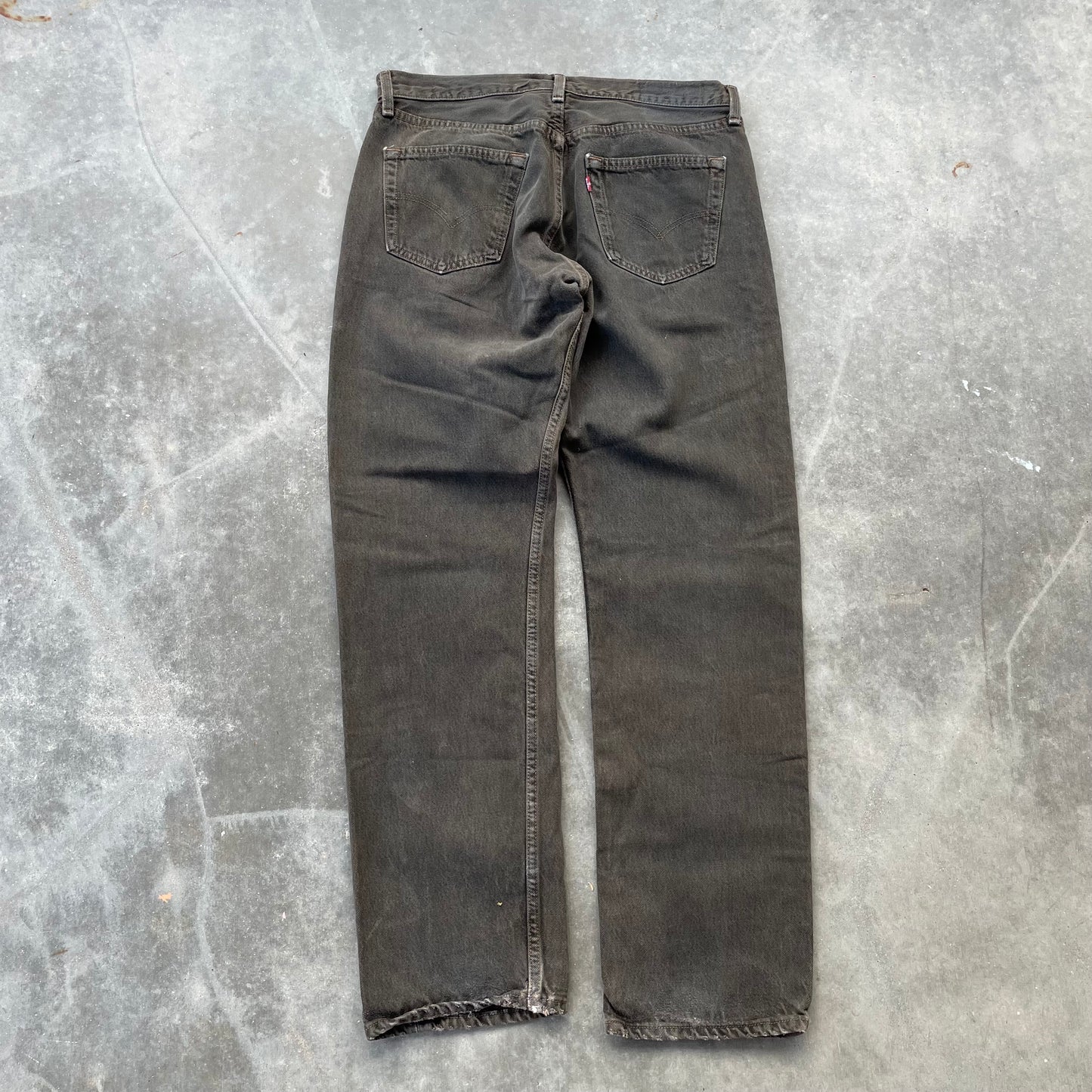 90’s Faded Black Levi’s 501 Denim Jeans